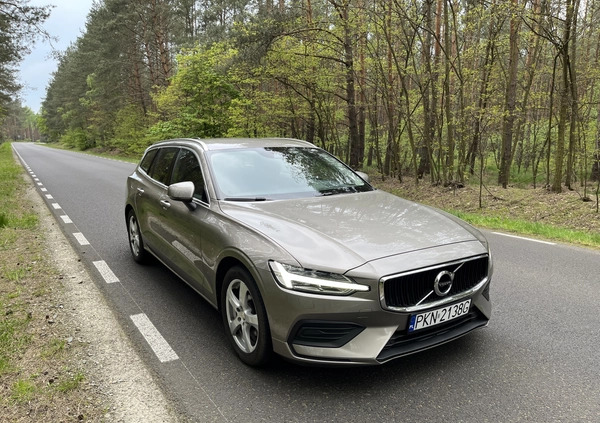 Volvo V60 cena 99900 przebieg: 126000, rok produkcji 2019 z Konin małe 191